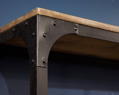 Industrial Double Bookcase