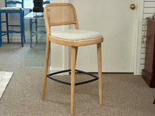 Castlery Pair of 'Edith' Cane Bar Stools