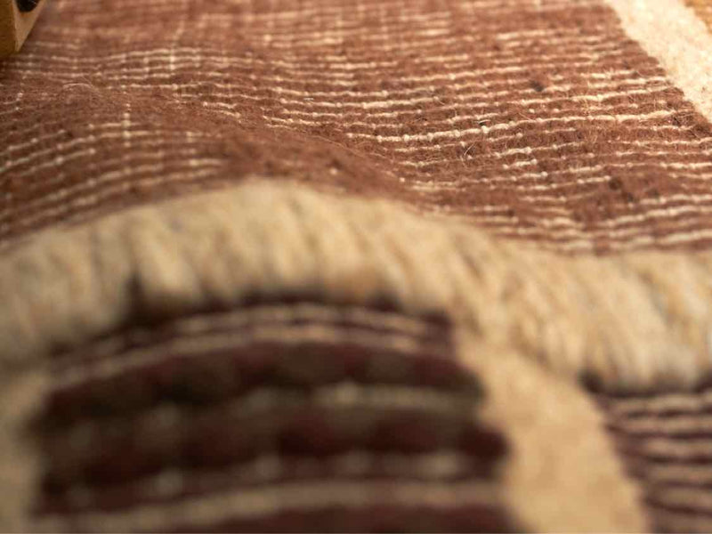 'Anni Rug' 70% Wool 30% Cotton Textured 9'x 11'.6" Area Rug (238KG9JA)