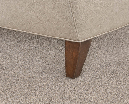 Mitchell Gold + Bob Williams 3-Pc Sectional in Taupe Embossed Microfiber