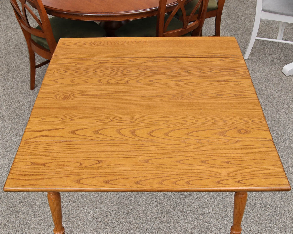 Athol Furniture Oak Drop Leaf Table and Chairs Set