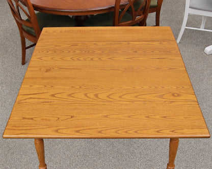 Athol Furniture Oak Drop Leaf Table and Chairs Set
