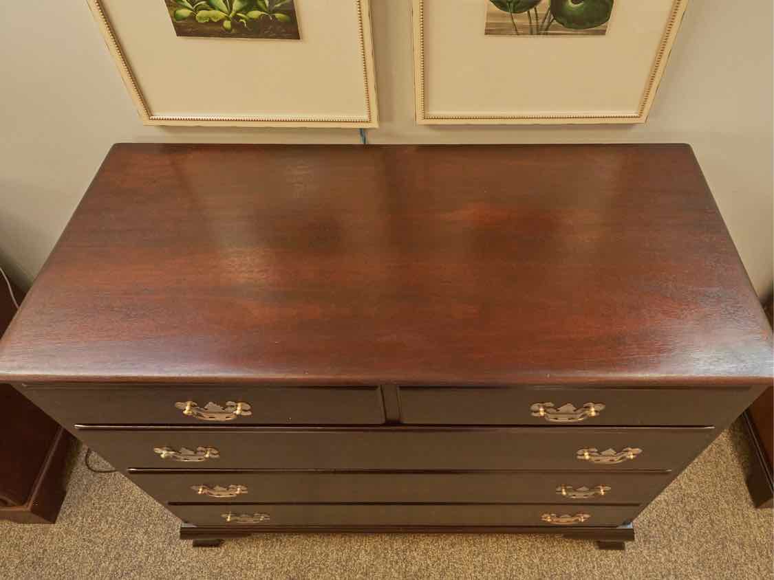 Solid Mahogany Chest