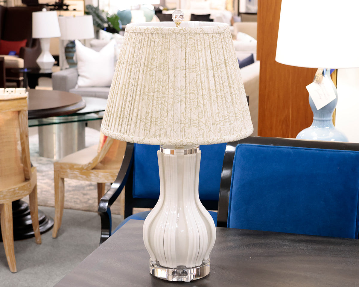 Sea Wave Porcelain Table Lamp