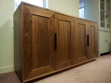 Gat Creek  '"Dartmoor" 4 Door Server in Walnut with Natural Finish