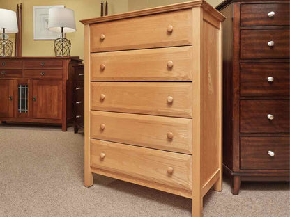 Vermont Tubbs Oak 5 Drawer  Chest