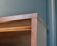MCM Mahogany Finish 2 Shelf Bookcase