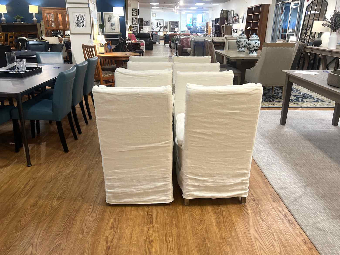 RH Set of 8 'Cloud' Dining Chairs