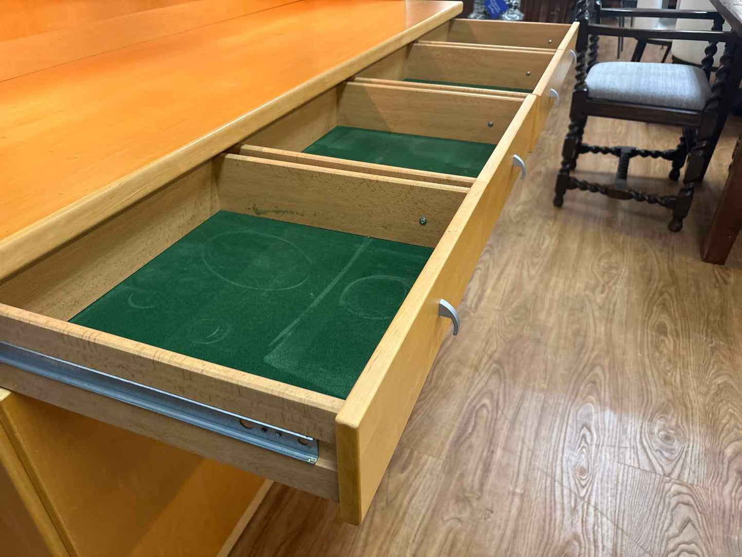 Workbench Maple China Cabinet