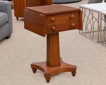 Benchmade Fir Empire Style Drop Leaf Side Table