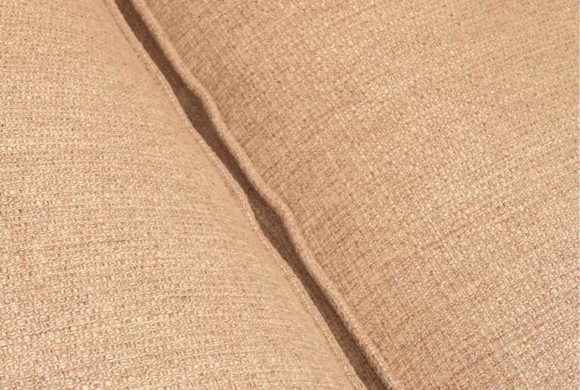 Rowe 2- Piece  Sectional in Cashew Weave Beige Upholstery