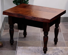 Black Walnut Accent Side Table