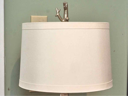 MacKenzie-Childs 'Tanner' Silver Finish Branch Table Lamp