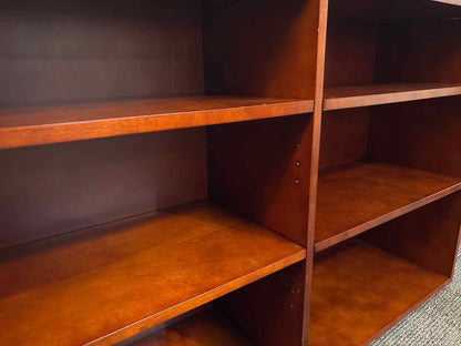 Cherry 6-Shelf Bookcase