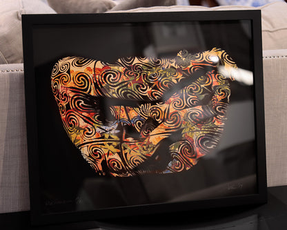 "Remanence" Framed Art Print By Judith Larsen
