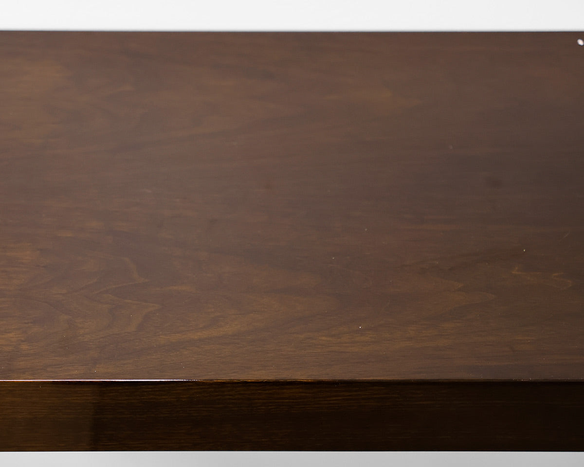 Dark Brown Lacquer Console Table