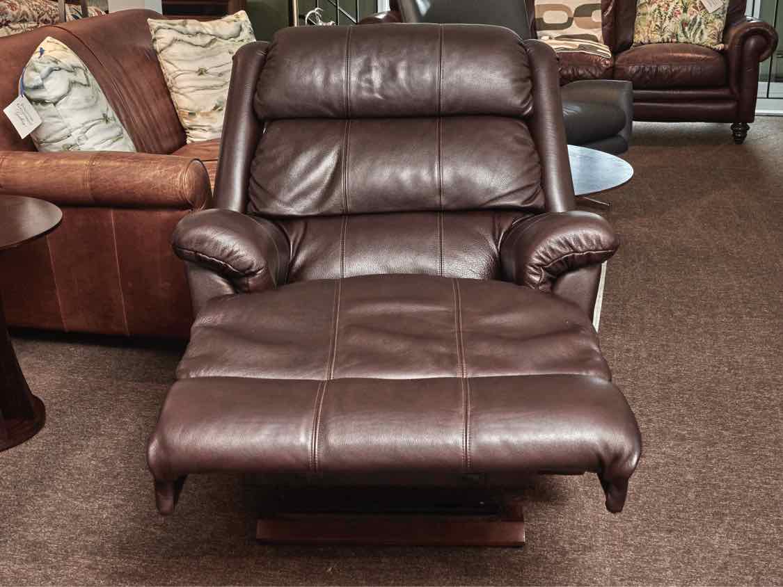 La-Z-Boy Espresso Brown Leather Recliner