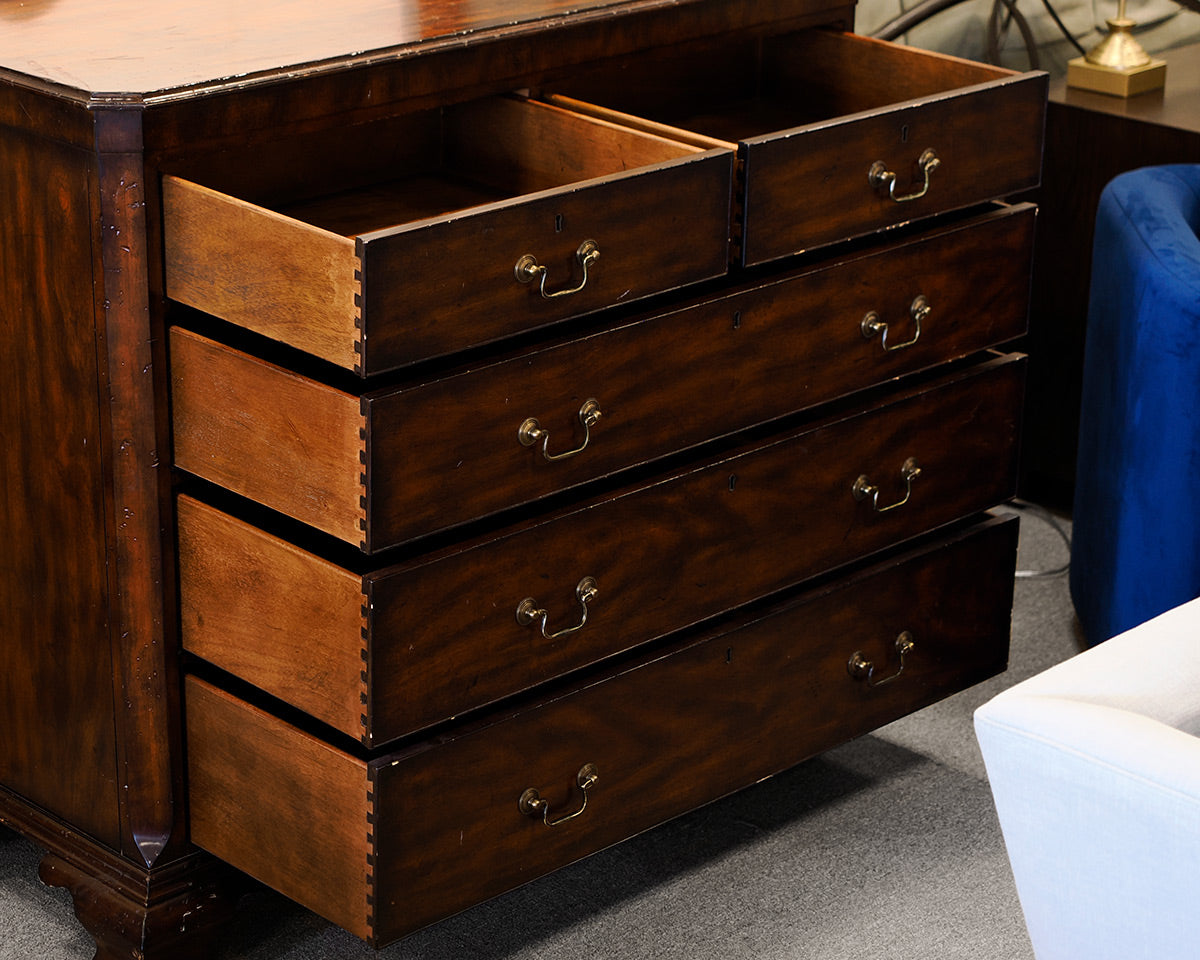 Mitchell Gold 5-Drawer Dark Oak Chest