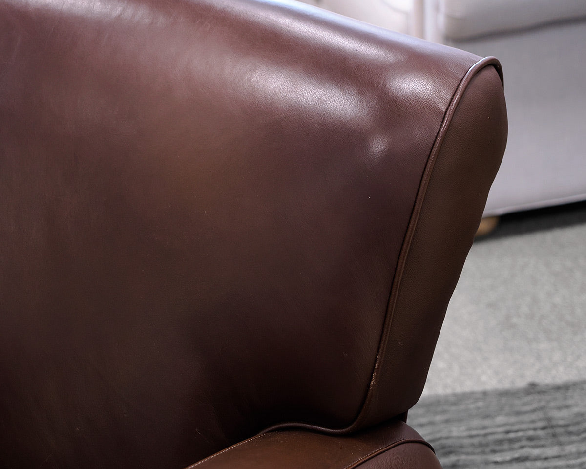 Brown Leather Barcalounger Recliner