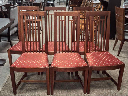 Thomas Moser Set of  6 Upholstered  Dining Chairs