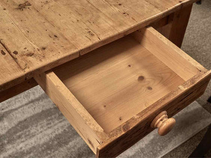Waxed Pine Farm Dining Table