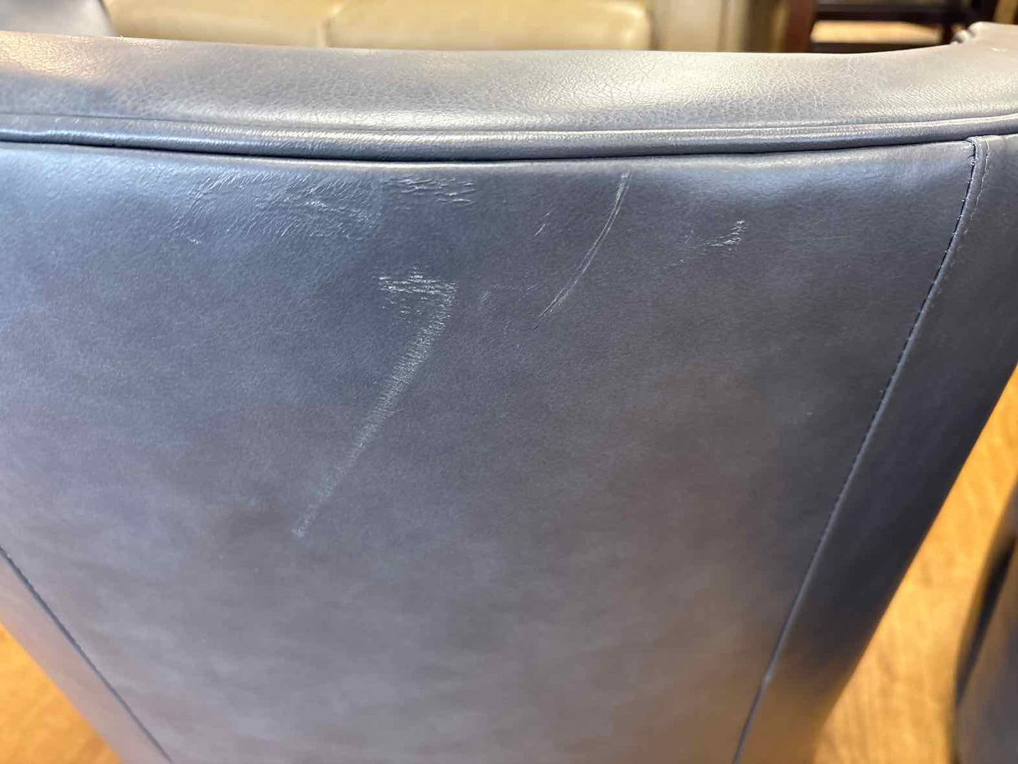 Room & Board Pair of 'Otis' Leather Swivel Chairs