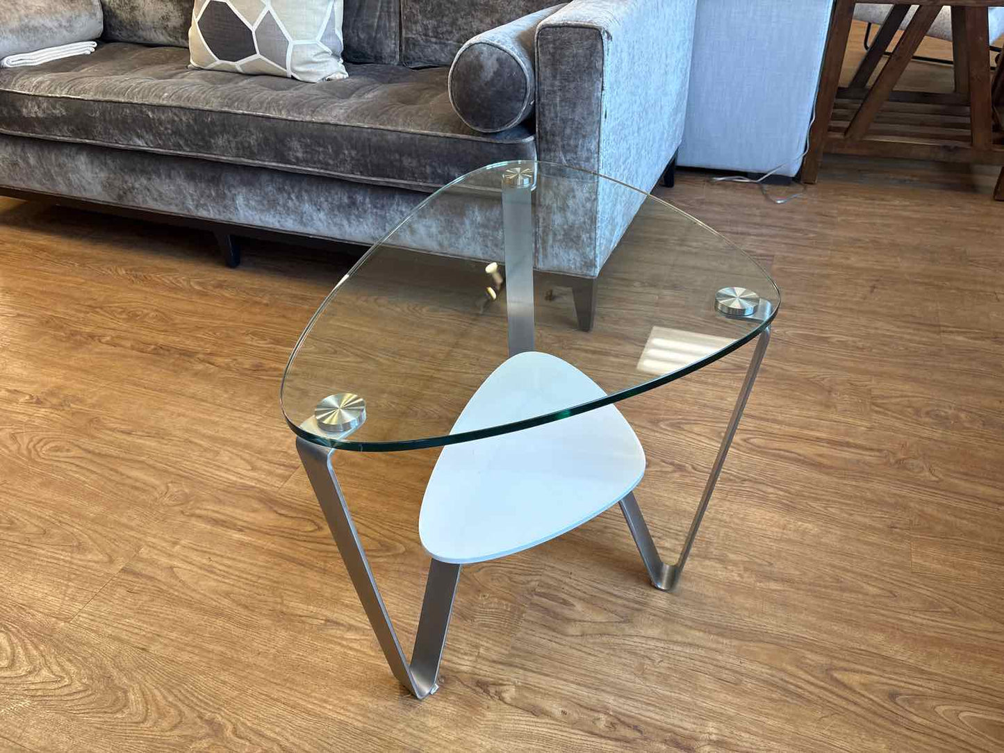 BDI 'Dino' Triangular Side Table