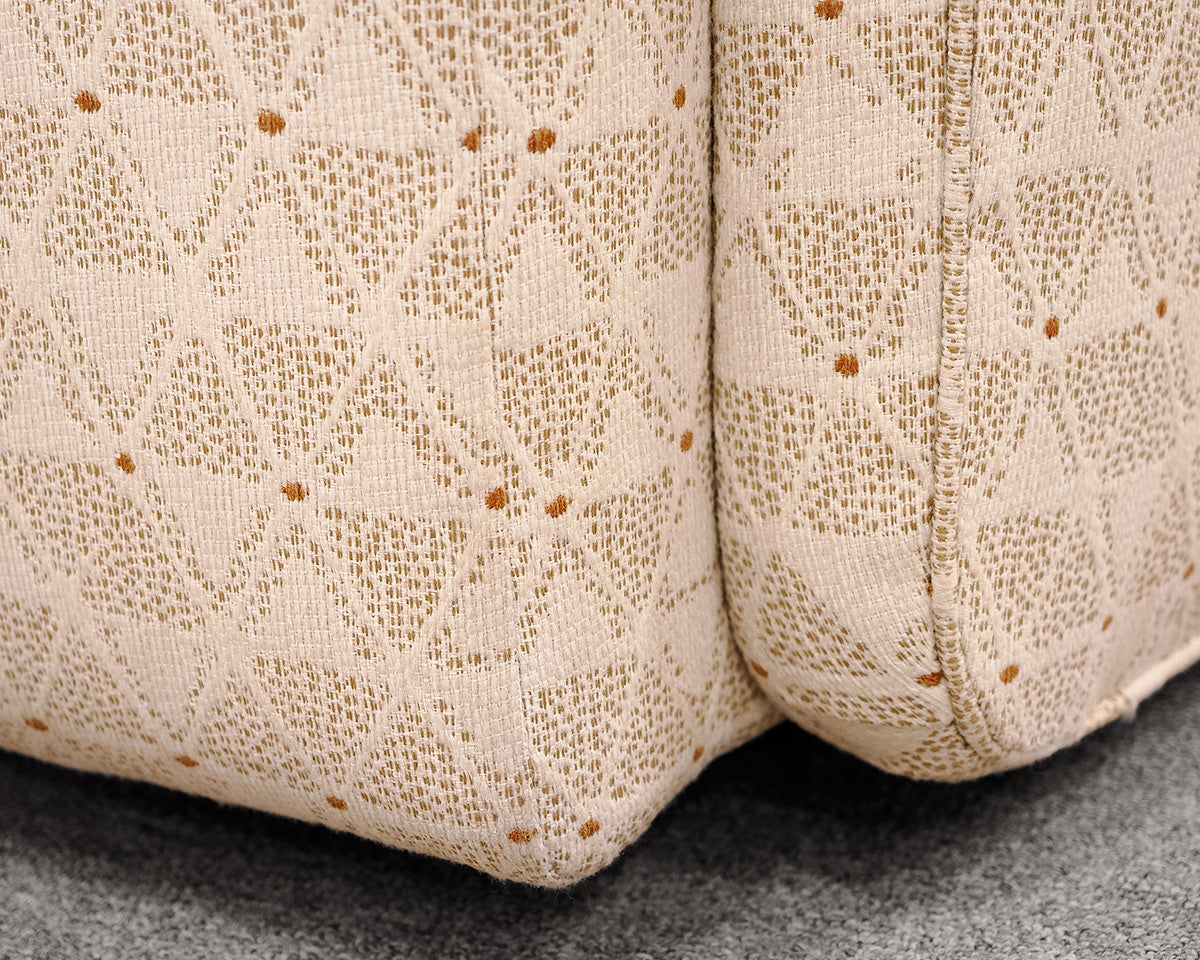 Pair of Vanguard Upholstered Swivel Chairs