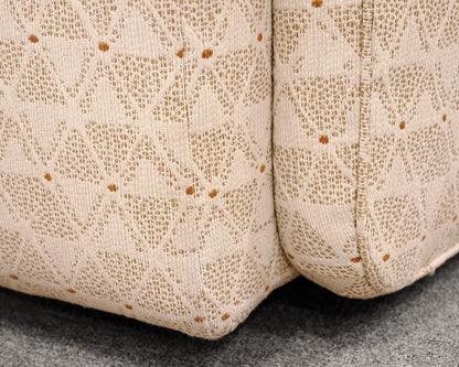 Pair of Vanguard Upholstered Swivel Chairs