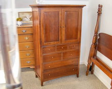 Thomasville Impressions Armoire in Cherry with Wood Pulls