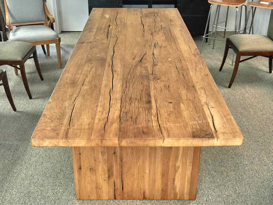 Restoration Hardware Rustic Oak Dining Table