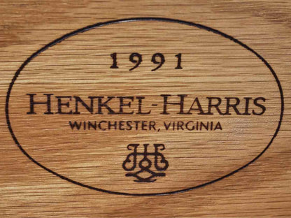 Henkel Harris Mahogany Nine Drawer Dresser