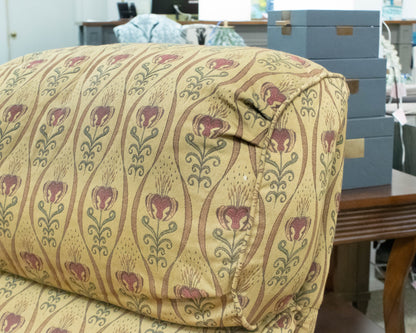 Stickley Bustle Back Cherry Bow Arm Morris Reclining Chair