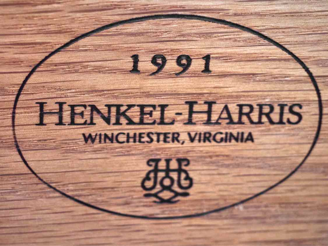 Henkel Harris Banded Mahogany  Server