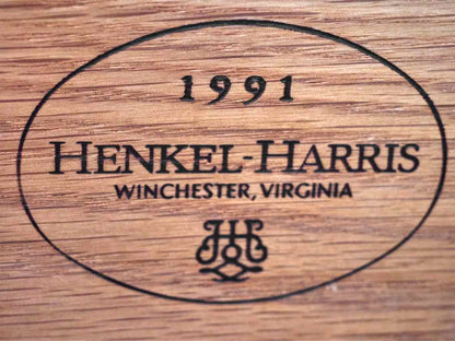 Henkel Harris Banded Mahogany  Server