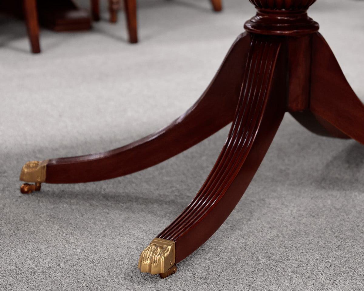 Stuart Swan Traditional Banded Mahogany Dining Table