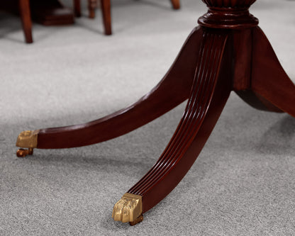 Stuart Swan Traditional Banded Mahogany Dining Table
