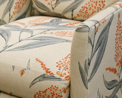 Pair of Serena & Lily Swivel Chairs