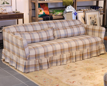 Crate and Barrel Slipcovered Sofa