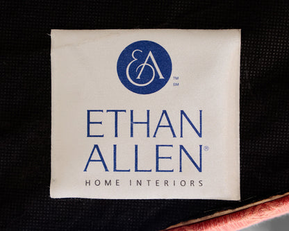 Ethan Allen Round Ottoman