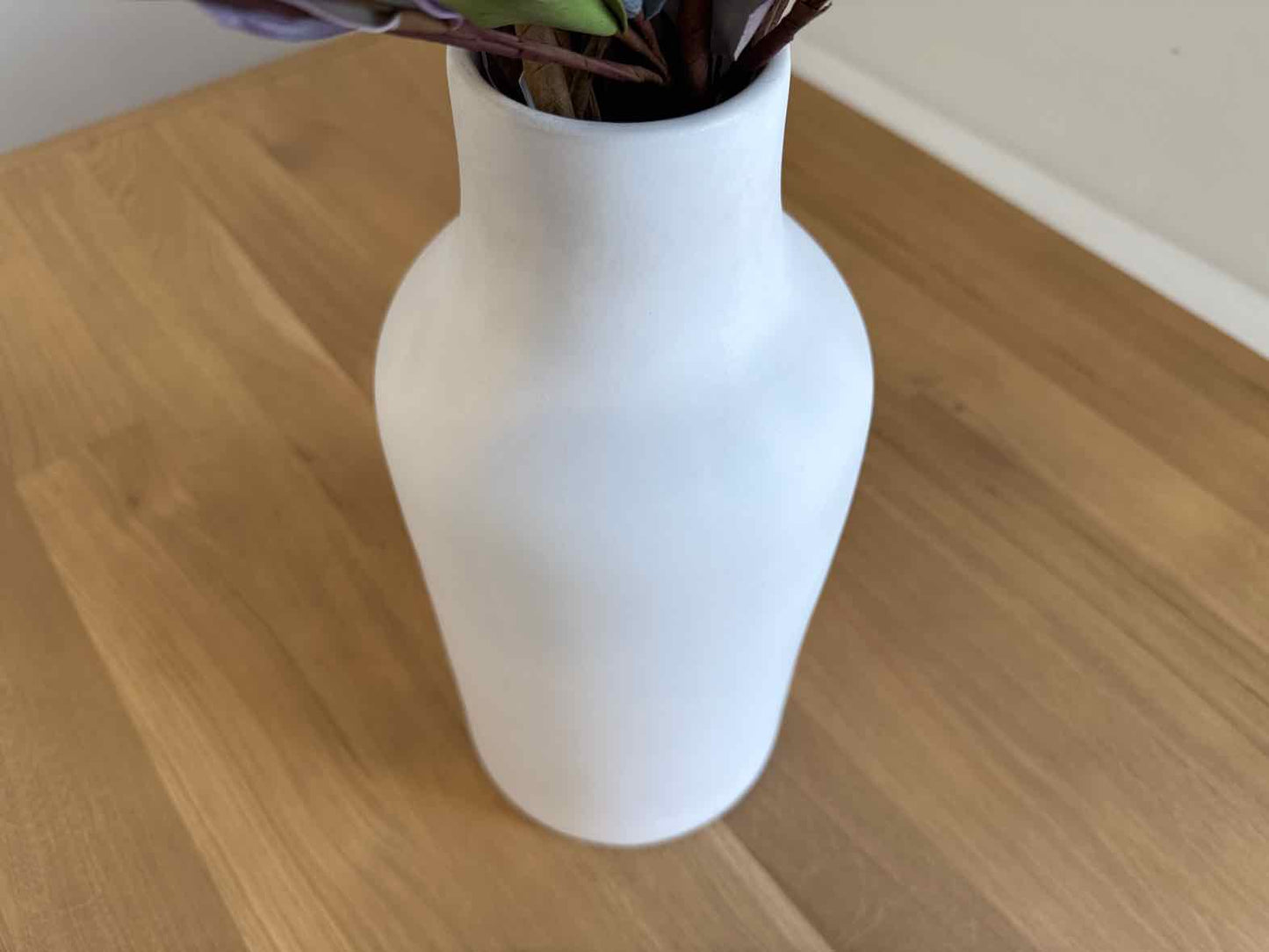 West Elm White Ceramic Jug