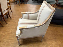 Pair of Jofran 'McKenna' Linen Arm Chairs