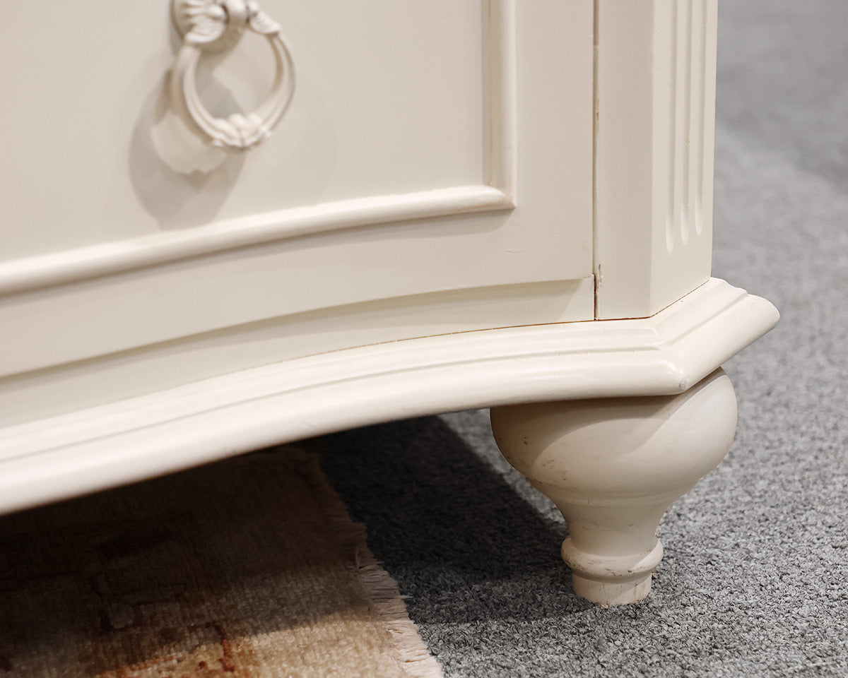 Ivory 6 Drawer Chest