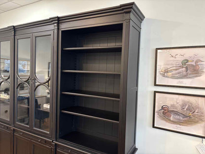 Arhaus 'Athens' 4-Piece Display Cabinet in Tuxedo Black