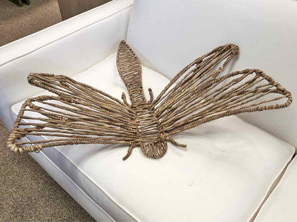 Seagrass Dragonfly Wall Decor