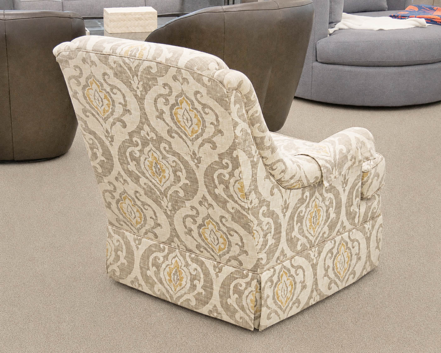 Pair of Circle Furniture Swivel Gliders