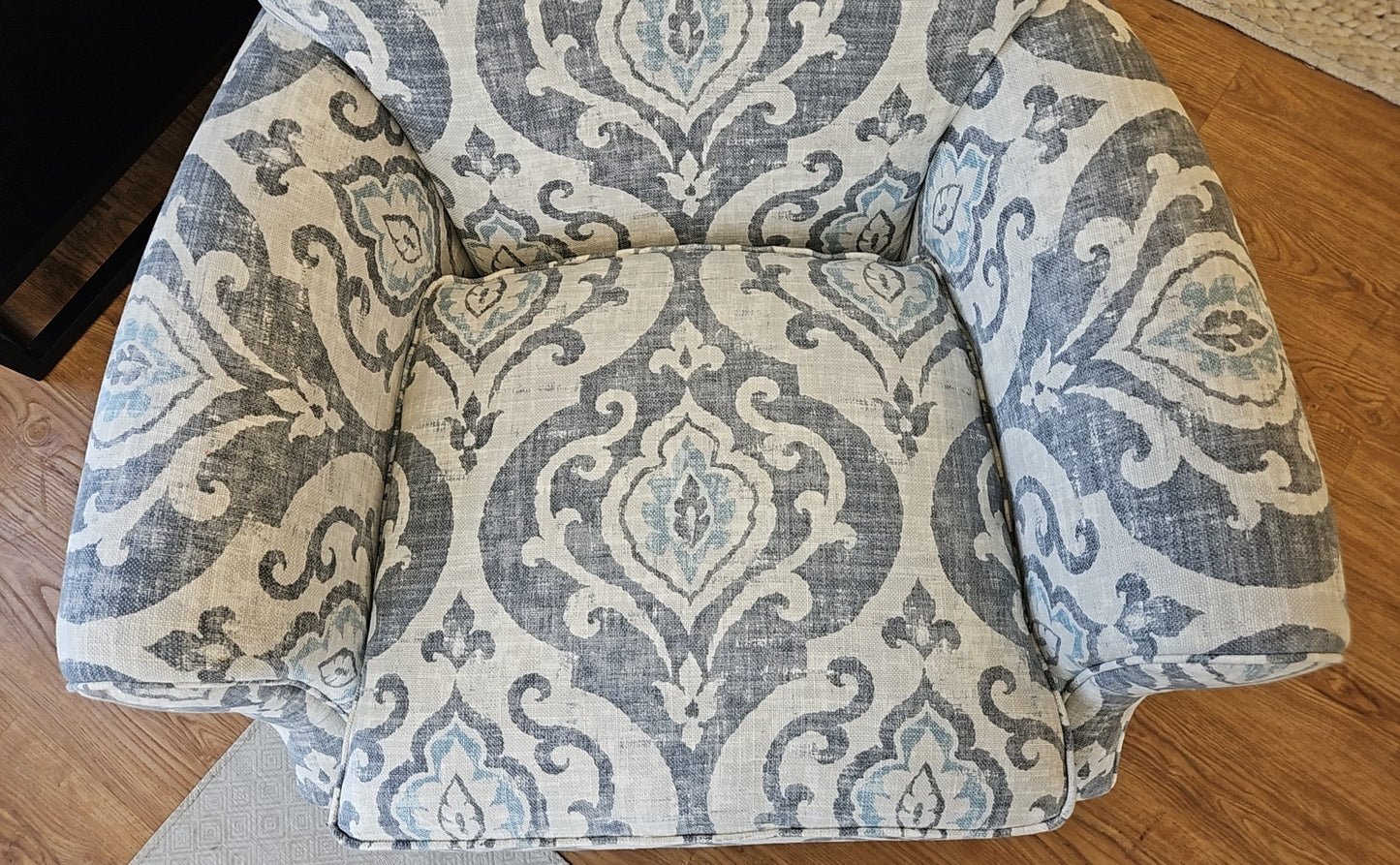 Boston Interiors 'Gretchen' Arm Chair and Ottoman