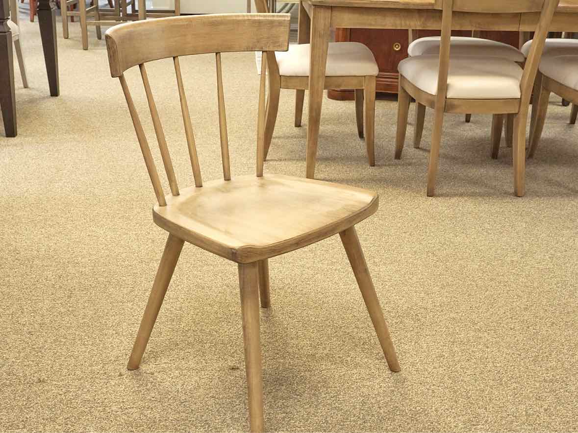 Set of 6 Gat Creek "Lana" Maple Dining Chairs in Classic Barley Finish