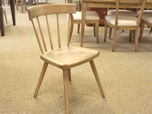 Set of 6 Gat Creek "Lana" Maple Dining Chairs in Classic Barley Finish