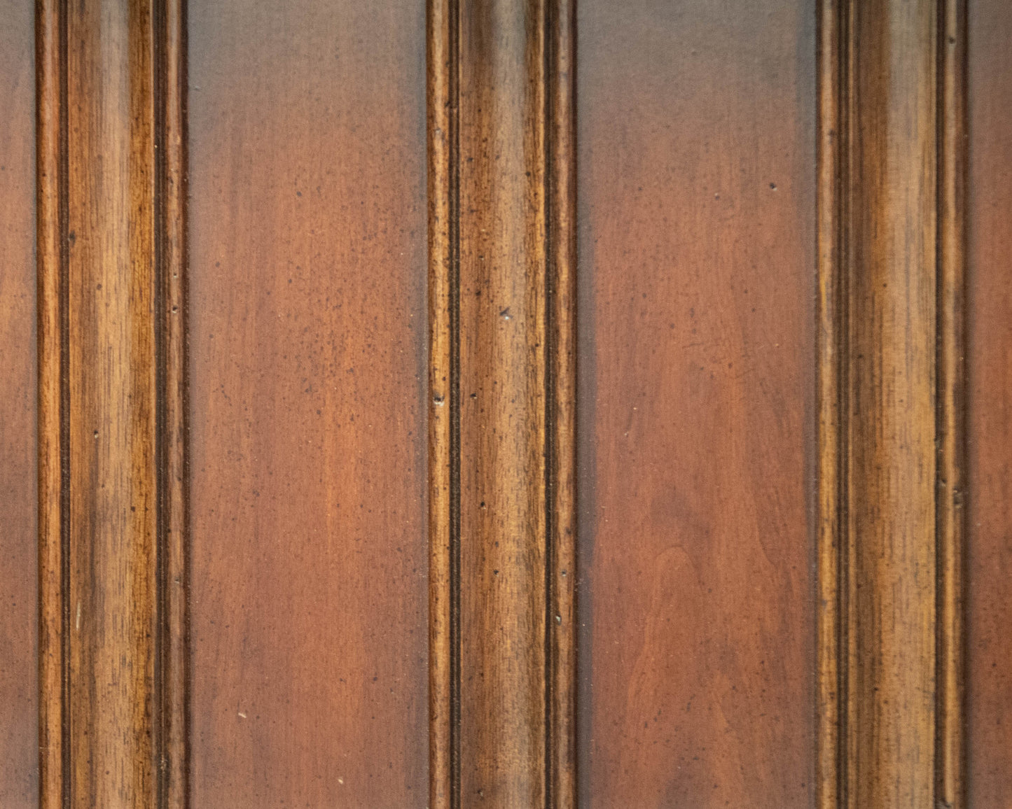 Drexel Double Arch Display Cabinet in Rustic Black